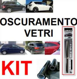 kit oscuramento vetri auto